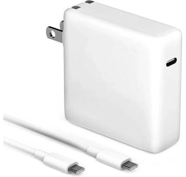 Main image of MacBook Pro Charger 61W USB C Power Adapter for MacBook Pro/Air 13/14 Inch Power Adapter with Type C Power Cord Supply