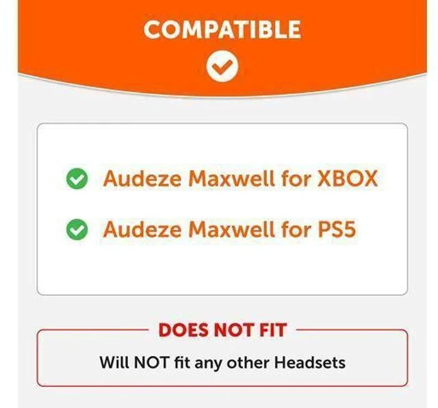 Alt view image 2 of 5 - WC Freeze Maxwell - Cooling Gel Replacement Earpads for Audeze Maxwell Headphones by Wicked Cushions - Elevate Comfort, Durability, Thickness & Sound Isolation for Epic Gaming Sessions | Black