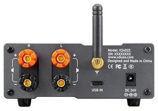 Main image of DA-100 Power Amplifier ES9018K2M Output Power 50W*2 Support SBC/AAC/aptX/LDAC USB DAC Headphone Amp