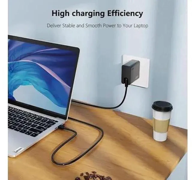 Alt view image 4 of 7 - New Slim 65W USB Type C AC Charger for Lenovo Thinkpad Yoga Chromebook IdeaPad Laptop Power Supply Adapter Cord