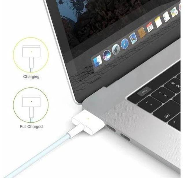 Alt view image 3 of 7 - 85W A1502 A1398 Mac Book Pro Charger - Fast T-Tip Power Adapter Fit for Mac Book Pro 17 15 13 Laptop A1424 Supply Cord (Retina 2012-2015)