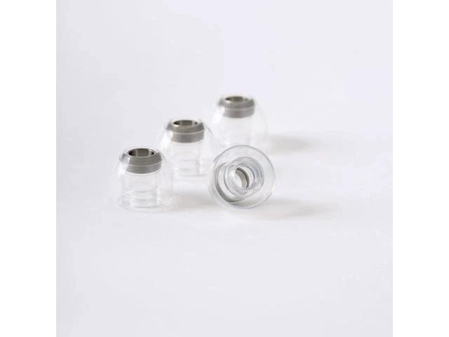 Alt view image 6 of 7 - SOFTEARS UT Titanium Alloy Liquid Silicone Eartips (A Pair-L)
