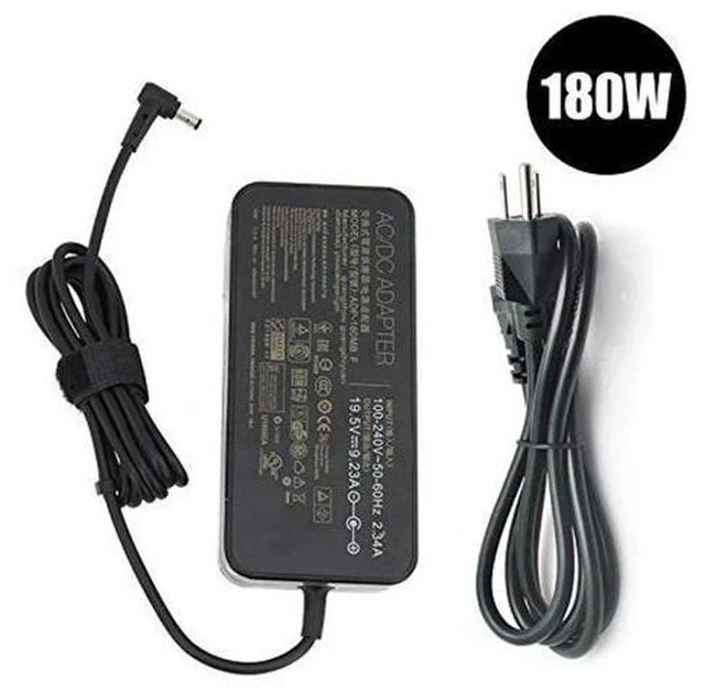 Alt view image 5 of 7 - 19.5V 9.23A 180W Laptop Charger ADP-180MB F Fit for Asus ROG G750JM G751JM G750JS G75VW G75VX GL502VT G750JW G750JM G750JX G751JL G751JM G752VL G-Series Gaming Laptop AC Adapter