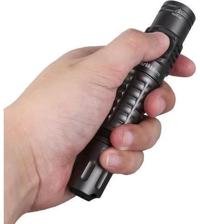 Alt view image 4 of 5 - Wurkkos Tactical Flashlight, 2000 Lumen Super Bright Flashlight, Rechargeable Flashlight 345m Long Range, Dual Switch, IPX8 Waterproof EDC Flashlight for Emergencies, Camping, Hiking