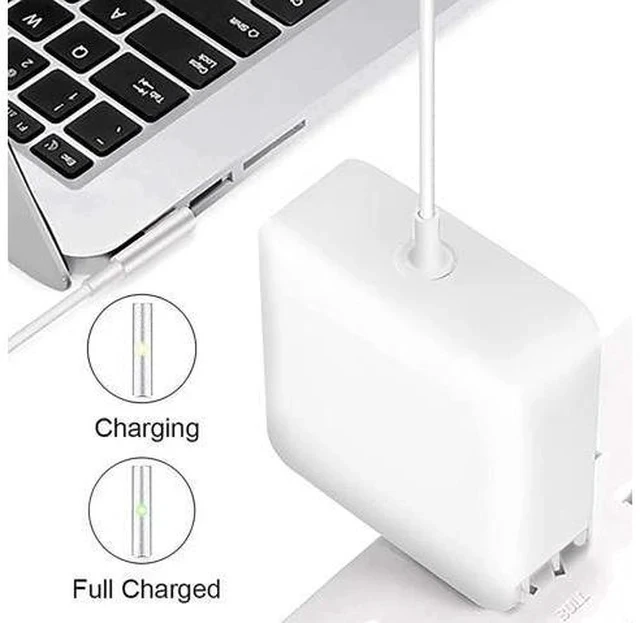 Alt view image 4 of 7 - Universal Charger 60W L-Tip Laptop Charger Compatible with Mac Book Pro Before Mid 2012 Magnetic Powerful Connect Original Quality