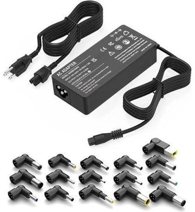Main image of 90W Universal AC Adapter Laptop Charger Replacement for HP IBM Fujitsu Gateway Notebook Ultrabook Chromebook Power Supply Cord with 16 Tips