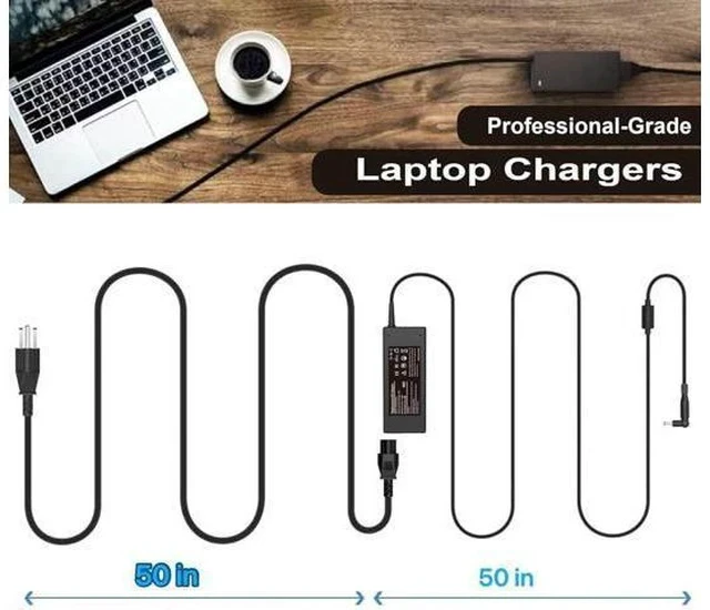 Alt view image 5 of 7 - 90W Universal AC Adapter Laptop Charger Replacement for HP IBM Fujitsu Gateway Notebook Ultrabook Chromebook Power Supply Cord with 16 Tips