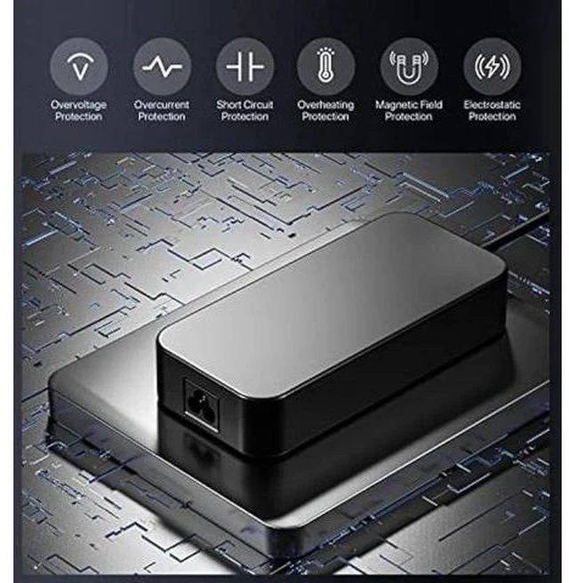 Alt view image 6 of 7 - 19V 6.32A 120W AC Adapter 5.5x2.5mm Fit for Asus N550 GL551 GL552 GL553 GL752 GL753, Laptop Charger PA-1121-28 A15-120P1A Power Supply Cord