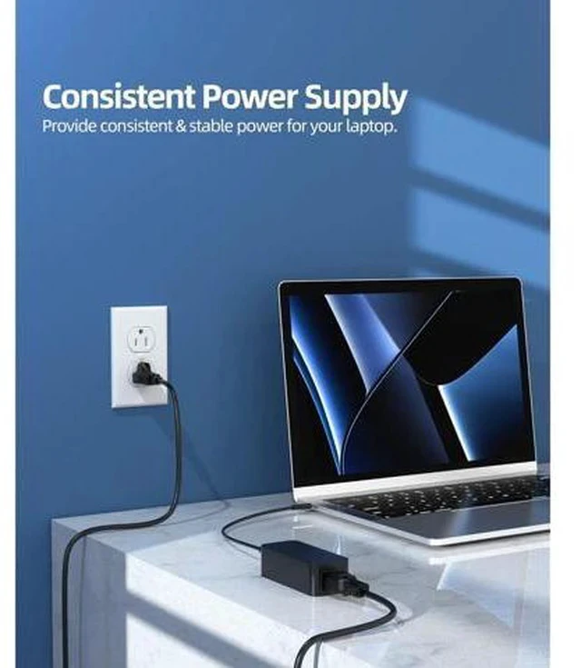 Alt view image 7 of 7 - Zell Fast Chromebook Charger For Hp Chromebook Charger, (Ul Safety Certified), 45W