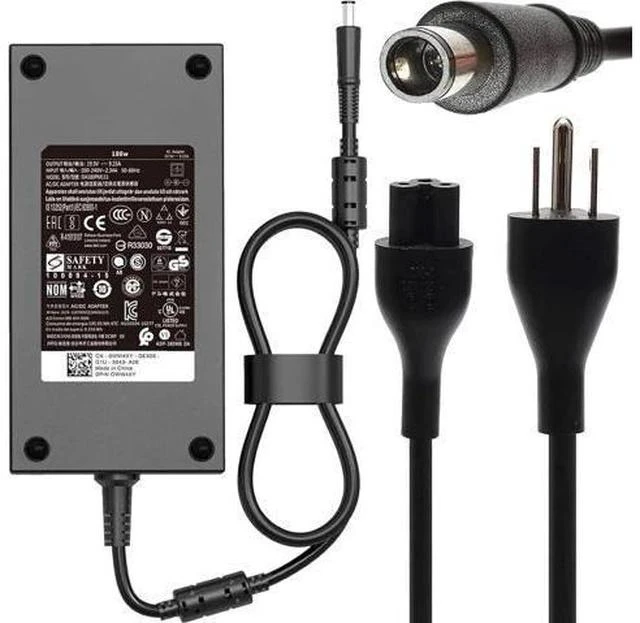 Main image of 180w 19.5V 9.23A AC Laptop Charger Fit for Precision 7510 7520 7530 7540 7550 7560 3530 7730 5530 M4600 M4700 M4800 M6400 M4500 DA180PM111 Laptop Adapter Power Supply Cord
