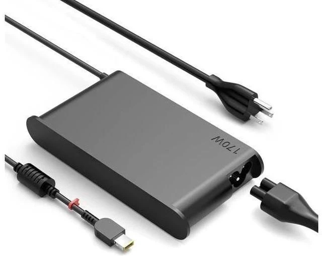 Main image of 170W Laptop Charger Compatible with Lenovo Thinkpad Gen 6 5 4 3 2 1,P50 P51 P52 P53 P70 P71 P73 W541 W540 T15g T15p P16v P15v P15 P15g P16 P17 P1 X1,Legion Slim 5 S7 LOQ Adapter