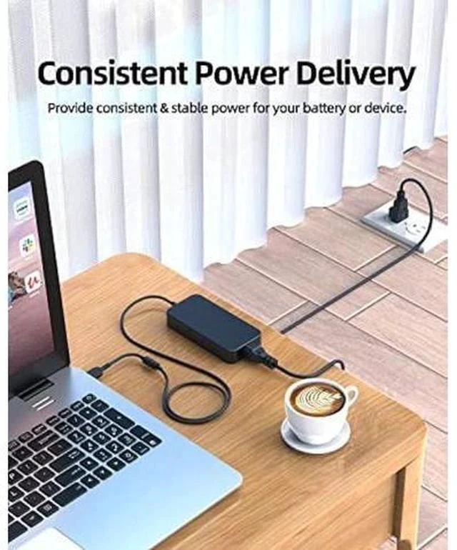 Alt view image 7 of 7 - 135W AC Charger Fit for Lenovo Legion 5 Y520 Y530 Y730 Y740 Y7000 Y7000P 5-15ARH05 Y520-15IKBA Y520-15IKBM Laptop, Slim tip Design