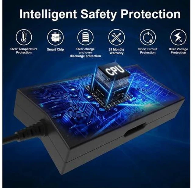 Alt view image 2 of 7 - PA-4E DA130PE1-00 JU012 CM161(Tip 7.4mm) for Inspiron 7559 Charger 130W Laptop Charger 130w AC Adapter Docking Station Power Cord XPS 15(L502x) 17(L702x) Charger