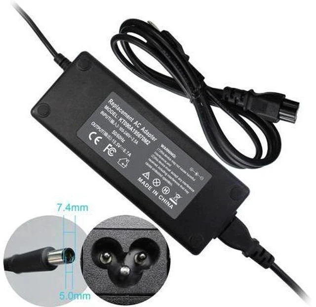 Alt view image 2 of 7 - PA-4E 130W 19.5V 6.7A DA130PE1-00 JU012 CM161 Laptop AC Adapter Charger for Dell 15 7000 7559,Docking Station XPS 15(L502x) 17(L702x) Alienware 13 R2 DA130PE1-00 Gaming Power Supply Cord