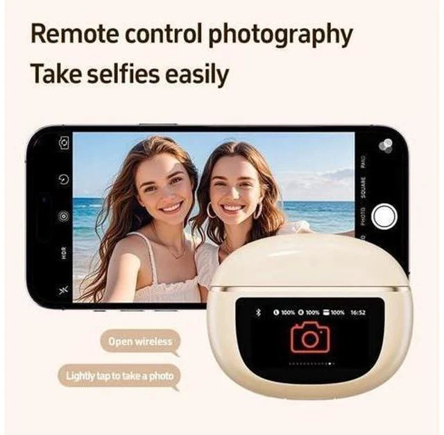 Alt view image 6 of 7 - AI Real-Time Translation Earbuds,Wireless Earbuds,144 Languages Ear Buds,Two-Way Translator Earbuds, Bluetooth Headphones, Ear pods Wireless,HD Sound Translating Earbuds for Travel, Business