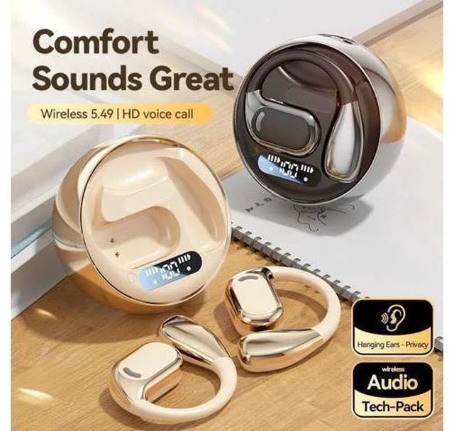 Alt view image 7 of 7 - AI Real-Time Translation Earbuds,Wireless Earbuds,144 Languages Ear Buds,Two-Way Translator Earbuds, Bluetooth Headphones, Ear pods Wireless,HD Sound Translating Earbuds for Travel, M76 Black 01