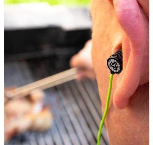 Alt view image 5 of 7 - Ultra Wired Earbuds in-Ear Headphones 5 Years Warranty Earphones with Microphone Noise Isolating Ear Buds Memory Foam for iPhone School Students Kids Women Small Ears - Green