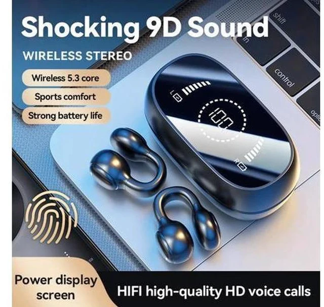 Alt view image 3 of 7 - SOEWIOU 2026 Version True Wireless Bluetooth Earbuds with Charging Case Compatible with Apple & Android, Dual Connect, Built-in Microphone, Stereo Sound in-Ear Bluetooth Headphones Headset - Model 33
