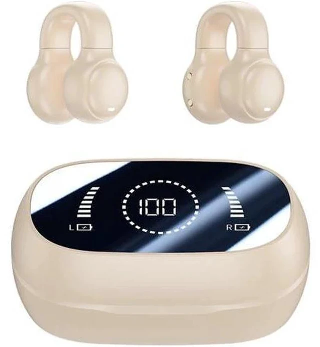 Alt view image 7 of 7 - SOEWIOU 2026 Version True Wireless Bluetooth Earbuds with Charging Case Compatible with Apple & Android, Dual Connect, Built-in Microphone, Stereo Sound in-Ear Bluetooth Headphones Headset - Model 33