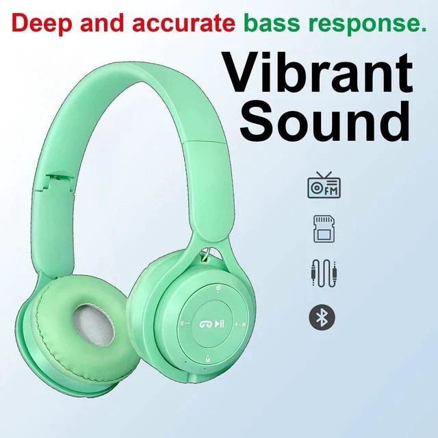 Alt view image 3 of 7 - Upgraded Hybrid Noise Cancelling Headphones with Transparent Modes Wireless Bluetooth with Mic Deep Bass Soft-Earpads Hi-Fi Audio Comfortable Fit Long Playtime for Home Office Travel Over Ear Green