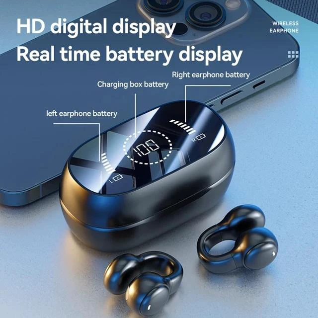 Alt view image 6 of 7 - SOEWIOU 2026 Version True Wireless Bluetooth Earbuds with Charging Case Compatible with Apple & Android, Dual Connect, Built-in Microphone, Stereo Sound in-Ear Bluetooth Headphones Headset - Model 33