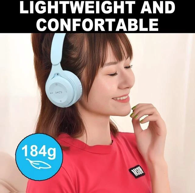 Alt view image 2 of 7 - Upgraded Hybrid Noise Cancelling Headphones with Transparent Modes Wireless Bluetooth with Mic Deep Bass Soft-Earpads Hi-Fi Audio Comfortable Fit Long Playtime for Home Office Travel Over Ear Blue