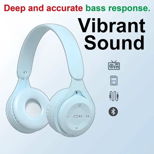 Alt view image 3 of 7 - Upgraded Hybrid Noise Cancelling Headphones with Transparent Modes Wireless Bluetooth with Mic Deep Bass Soft-Earpads Hi-Fi Audio Comfortable Fit Long Playtime for Home Office Travel Over Ear Blue