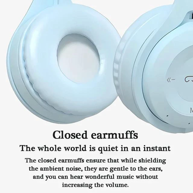 Alt view image 5 of 7 - Upgraded Hybrid Noise Cancelling Headphones with Transparent Modes Wireless Bluetooth with Mic Deep Bass Soft-Earpads Hi-Fi Audio Comfortable Fit Long Playtime for Home Office Travel Over Ear Blue