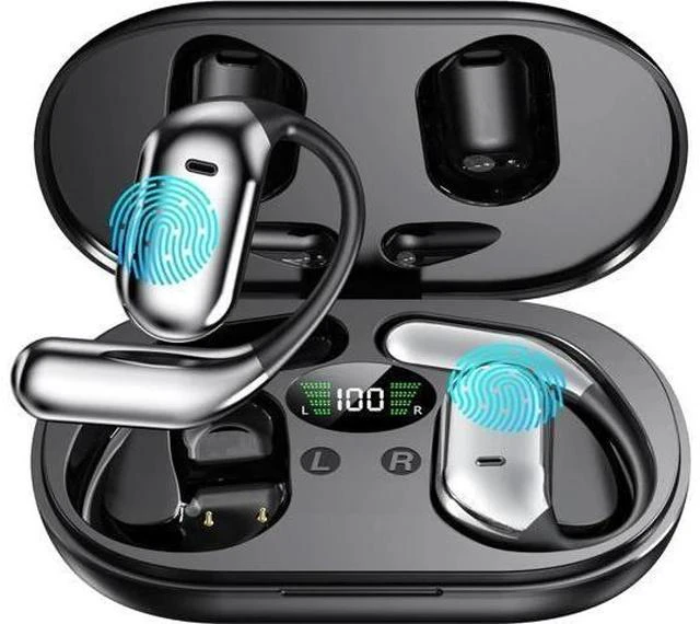 Main image of AI Language Translation Earbuds, Wireless Earbuds Translator Real Time 144 Languages 3-in-1 Translator Ear Buds 5.4 Bluetooth Headphones Two-Way Translating Device fit iOS and Android - Black 2