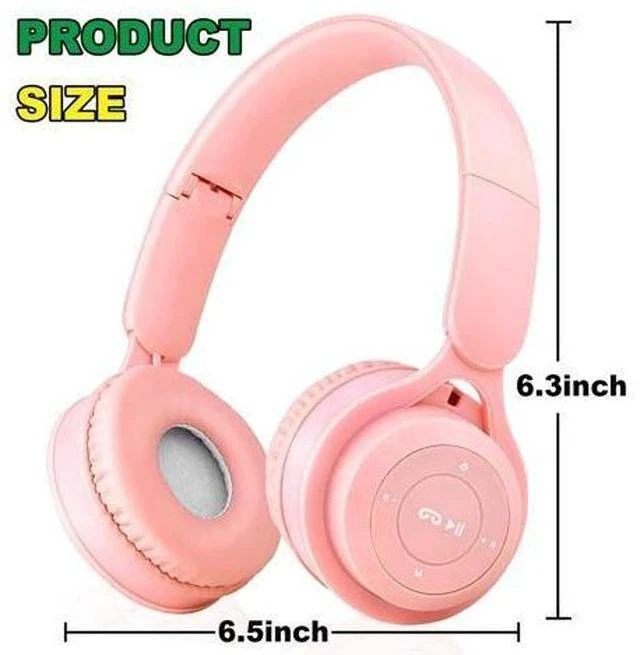 Alt view image 7 of 7 - Upgraded Hybrid Noise Cancelling Headphones with Transparent Modes Wireless Bluetooth with Mic Deep Bass Soft-Earpads Hi-Fi Audio Comfortable Fit Long Playtime for Home Office Travel Over Ear Pink