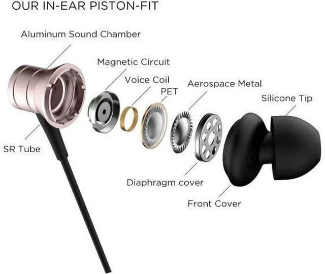 Alt view image 2 of 7 - Piston Fit 2-Pack Noise Canceling Wired Earbuds in-Ear Headphones with 3.5mm Jack Pure Sound & Comfortable Fit Noise Isolation with Microphone for Smartphones/PC/Tablet