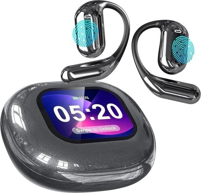 Alt view image 6 of 7 - Language Translation Earbuds Real-time, Wireless Earbuds AI Translator Ear Buds with 144 Languages & Accents, No Subscription Fee, OWS Long Battery Life Bluetooth Headphone for Travel Learning