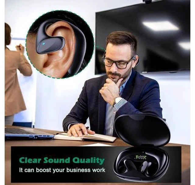 Alt view image 3 of 7 - Translation Earbuds 144 Language Translator Update Language Translator Device Real Time Wireless Translation Headset,3 in-1 Translator Headphones,Ai-Powered Bluetooth Translation Earbuds(Red)