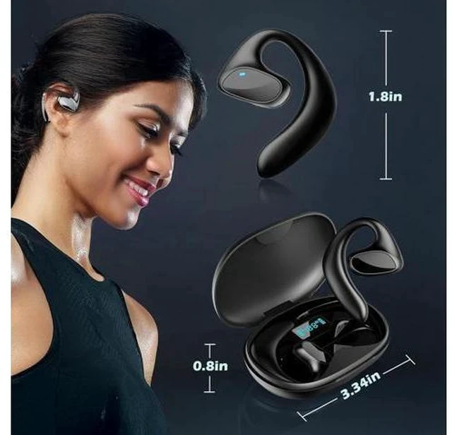 Alt view image 7 of 7 - Translation Earbuds 144 Language Translator Update Language Translator Device Real Time Wireless Translation Headset,3 in-1 Translator Headphones,Ai-Powered Bluetooth Translation Earbuds(Red)