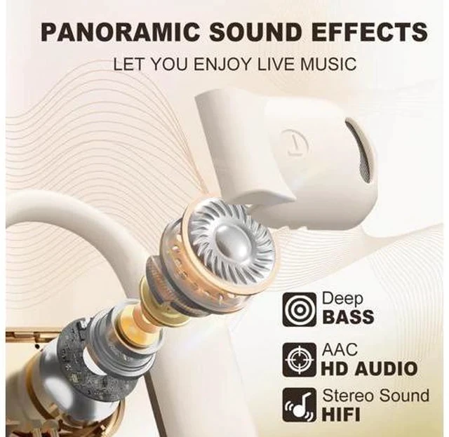 Alt view image 4 of 7 - Language Translator Earbuds, 3-in-1 Translation Earbuds, AI Translation Earbuds Real Time for Android iOS, 144 Languages AI Earbuds Translators Headphones for Travel Business Learning (KH + BK)