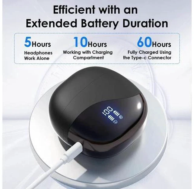 Alt view image 6 of 7 - Language Translator Earbuds, 3-in-1 Translation Earbuds, AI Translation Earbuds Real Time for Android iOS, 144 Languages AI Earbuds Translators Headphones for Travel Business Learning (KH + BK)