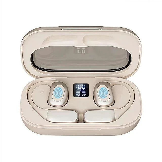 Main image of AI Translator Earbuds, OWS Real-Time 3-in-1 Translation Earbuds 144 Languages & Accents, Translating Earbuds Real Time for Travel Business Learning, Translator Device Headphones (Milky White)