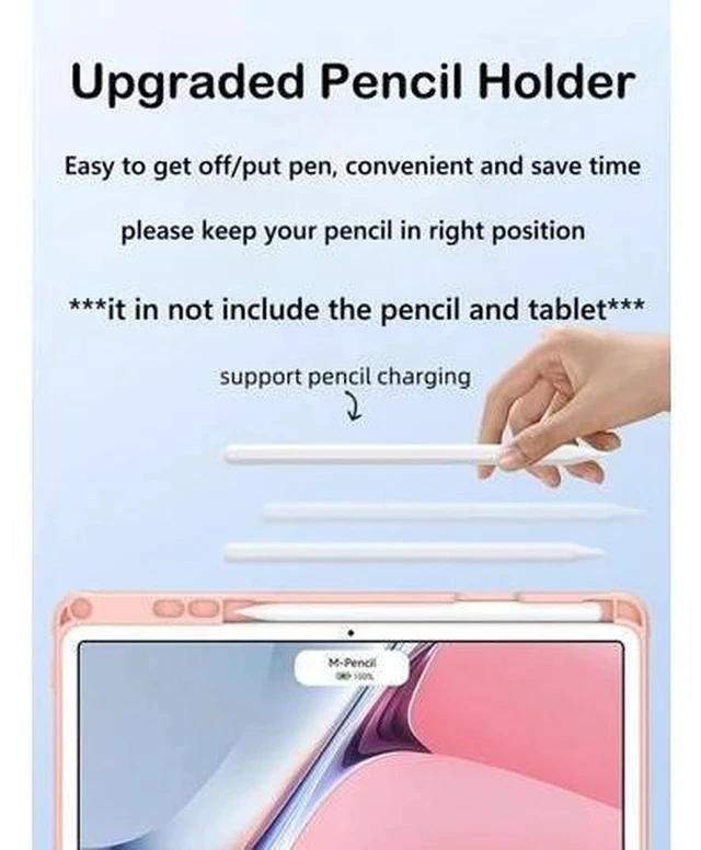 Alt view image 5 of 7 - AnMengXinLing for iPad 10th Generation Case with Keyboard,Keyboard Case with Pencil Holder,Candy Detachable Bluetooth Keyboard Folio Case for iPad 10.9" 10th Gen(2022), Purple