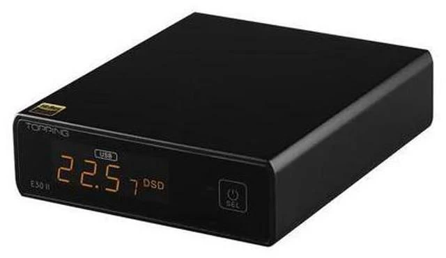 Main image of E30 II Decoder 2*AK4493S DAC Hi-Res Audio XMOS XU208 Touch Operation E30II Preamp DAC (Black)