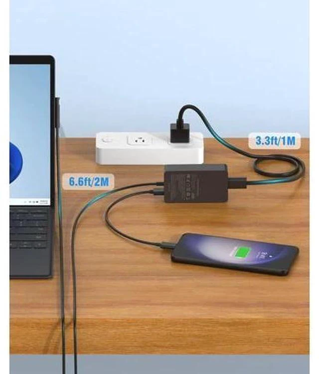 Alt view image 7 of 7 - Surface Pro Charger 65W, for Microsoft Surface Pro 9/8/7+/7/6/5/4/3/X, Windows Surface Laptop 5/4/3/2/1/Studio, Laptop Go 2/1, Surface Book 3/2/1, Surface Go 3/2/1, with 10ft Magnetic Cable