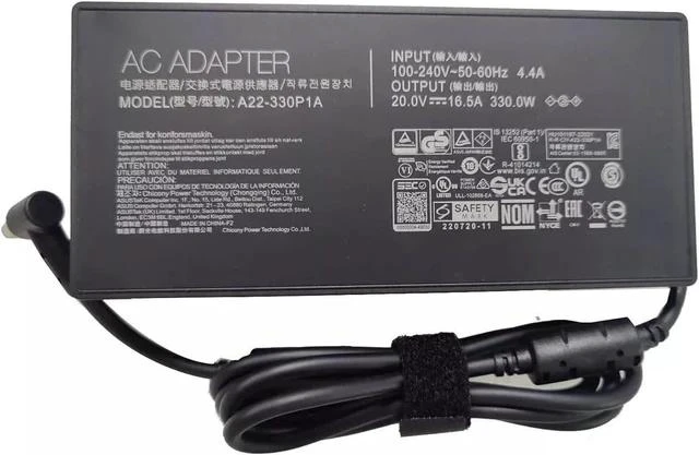 Main image of 330W 20V 16.5A AC Adapter Charger Compatible for ROG Strix Scar 16 17 18 i9 A22-330P1A