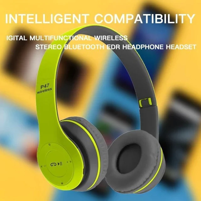 Alt view image 2 of 7 - SOEWIOU Upgraded Hybrid Active Headphones with Transparent Modes Playtime Wireless Bluetooth with Mic Deep Bass Soft-Earpads Fast Charging-Green