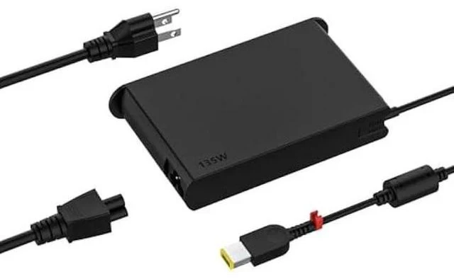 Alt view image 2 of 5 - 135W AC Charger Fit for Lenovo ThinkPad X1 Extreme Gen 1 2 3 4 5 IdeaPad Gaming 3-15 L340 Yoga Y50-80 Y50P Y50P-70Y Y40-70 Y50-70 Laptop Adapter Power Cord