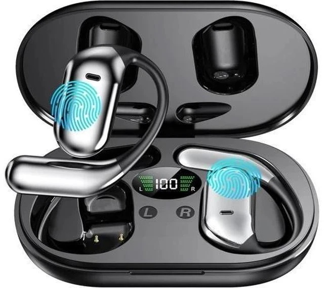 Alt view image 6 of 7 - AI Language Translation Earbuds, Wireless Earbuds Translator Real Time 144 Languages 3-in-1 Translator Ear Buds 5.4 Bluetooth Headphones Two-Way Translating Device fit iOS and Android - Black 2