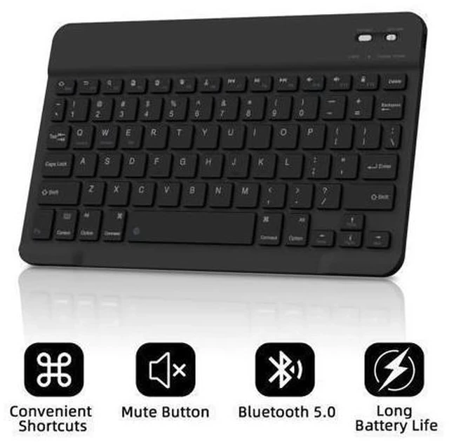 Alt view image 4 of 7 - GOKOCO for iPad Pro 11 inch M4 2024 Case with Keyboard-Keyboard Case for iPad Pro 11" 2024 with Pencil Holder,Wireless Detachable Keyboard,Auto Sleep/Wake Function-Black