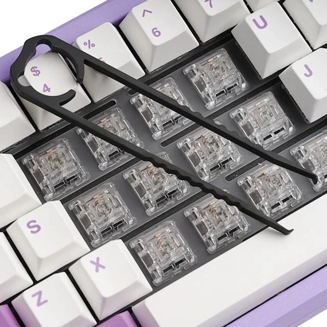 Alt view image 5 of 5 - OOCTPK Chilkey WS Titanium Switch Puller for Mechanical Keyboard Switches Prism, Key Remover for Replacement Mechanical Gaming Keyboard, Keyboard Switch Tester Tool for Removing Mechanical Keyboard