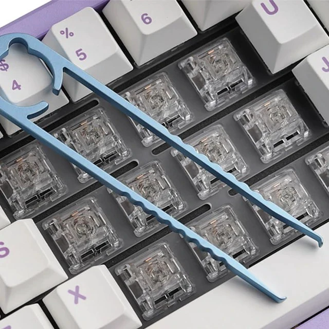 Alt view image 4 of 4 - OOCTPK Chilkey WS Titanium Switch Puller for Mechanical Keyboard Switches Prism, Key Remover for Replacement Mechanical Gaming Keyboard, Keyboard Switch Tester Tool for Removing Mechanical Keyboard