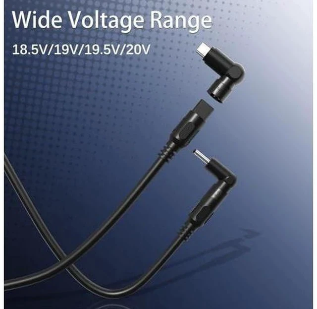 Alt view image 3 of 7 - 100W GaN Universal Laptop & MacBook Charger 13-in-1 Foldable Adapter with USB-C PD Compatible with MacBook Pro/Air HP Toshiba Smart Safety