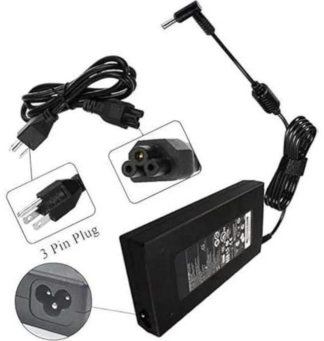 Alt view image 5 of 7 - 150W 135W AC Charger Compatible with HP Zbook 15 G3 G4 G5 G6, Pavilion 15 17/ADP-150XB B 19.5V 7.7A Zbook Gaming Laptop Adapter 4.5 * 3.0mm Blue tip
