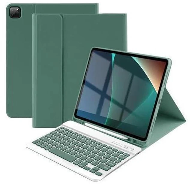 Main image of TaIYanG iPad Air 13 inch M2 2024 Case with Keyboard iPad Pro 12.9 6th Generation 2022 Case with Detachable Wireless Keyboard for iPad Pro 12.9 5th 2021 Case with Pencil Holder-Auto Sleep/Wake